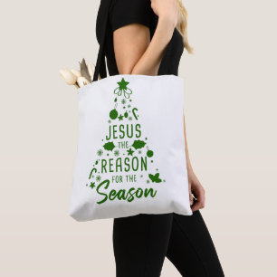 Jesus The Reason For The Season – Christmas Faith  Tote Bag
