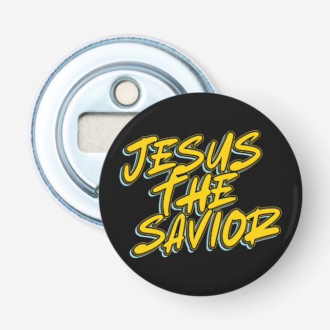 JESUS THE SAVIOR BOTTLE OPENER (Front)