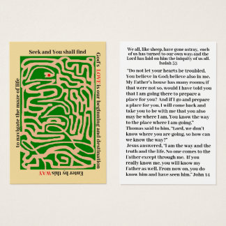 Jesus the WAY Profile Card