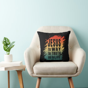 JESUS THE WAY THE TRUTH AND THE LIFE CUSHION