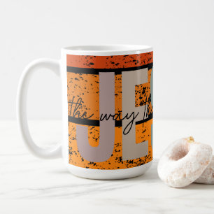 Jesus, the way the truth and the life sunset coffee mug
