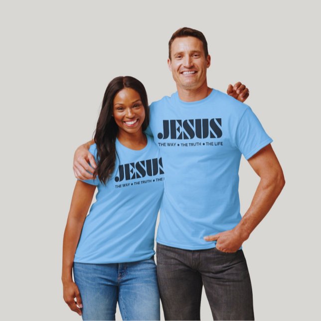 Jesus - The Way, The Truth, and The Life,  T-Shirt (Creator Uploaded)
