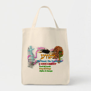 Jesus The Way ,The Truth. Life! Lion Of Judah Tote Bag