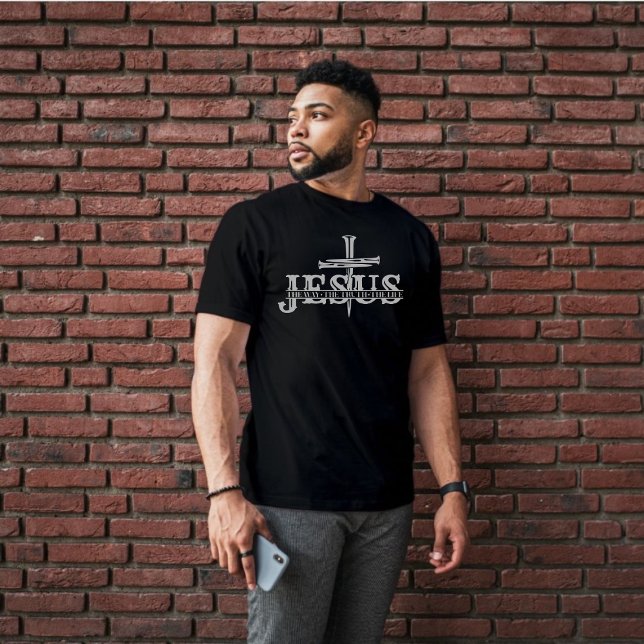 Jesus The Way The Truth The Life Christian  T-Shirt (Creator Uploaded)