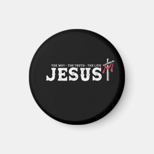 Jesus - The Way The Truth The Life Magnet