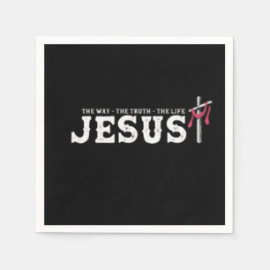 Jesus - The Way The Truth The Life Napkin