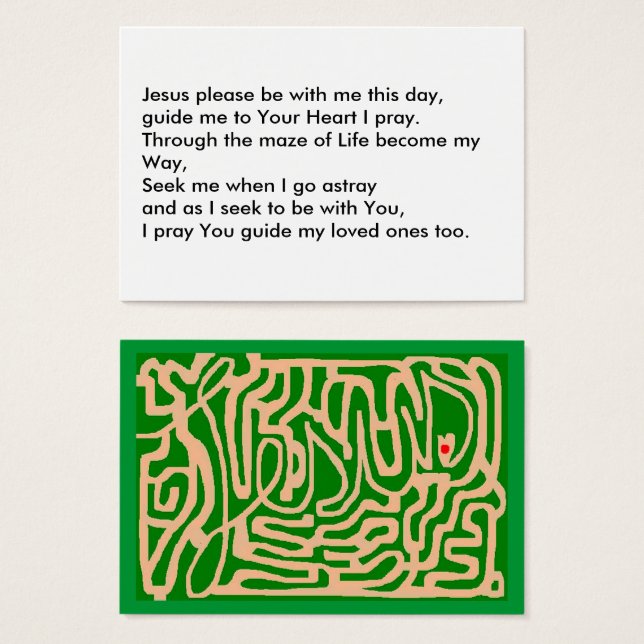 Jesus the Way through Life (Front & Back)