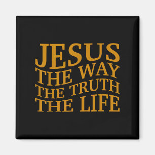 Jesus The Way-truth-life Christian Toddler God Bro Magnet