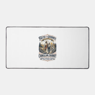 Jesus Therapy Friendly Christian Vintage Shirt Chr Desk Mat