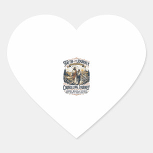 Jesus Therapy Friendly Christian Vintage Shirt Chr Heart Sticker