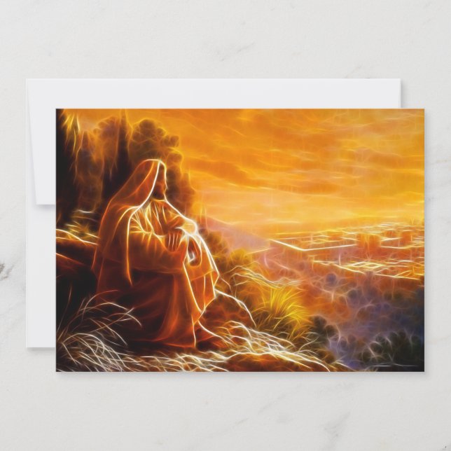 Jesus Thinking About People (You) (Front)