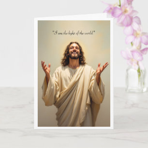 Jesus Thinking of You Chronic Illness Religious Card