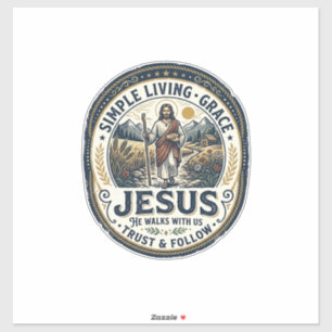 Jesus Tiny House Slow Living Vintage