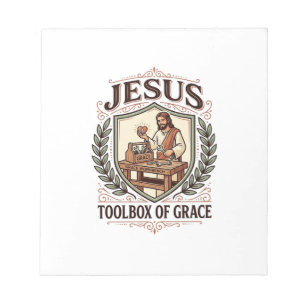 Jesus Toolbox Of Grace Jesus Toolbox Grace Christi Notepad