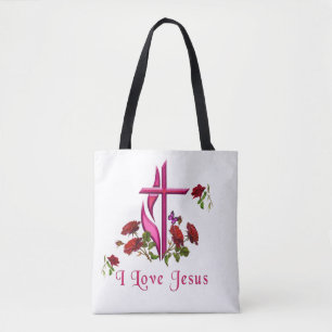 Jesus tote bag