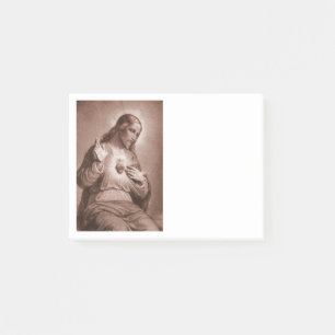 Jesus Touching His Heart Post-it Notes
