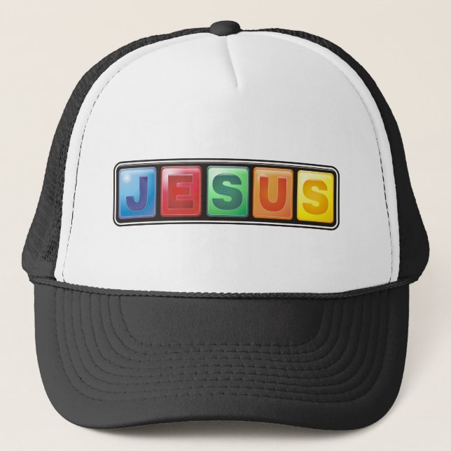 Jesus Trucker Hat (Front)