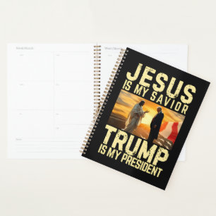 Jesus Trump - Jesus Is My Lord Saviour Planner