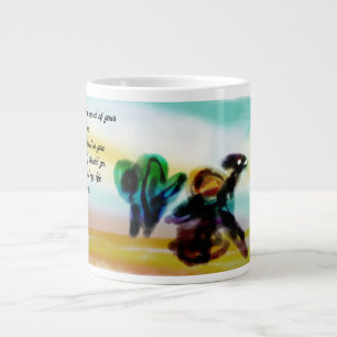 jesus trust large coffee mug
