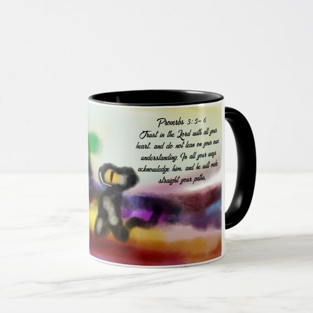 jesus trust  mug (Front Right)