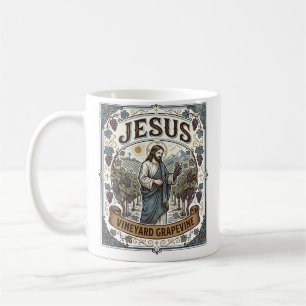 Jesus Vineyard Grapevine Jesus Vineyard Grapevine Coffee Mug