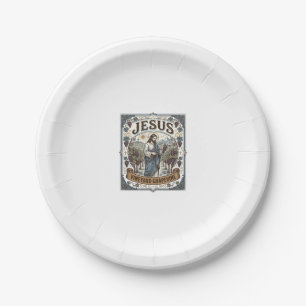 Jesus Vineyard Grapevine Jesus Vineyard Grapevine Paper Plate