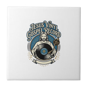Jesus Vinyl Gospel Record Jesus Vinyl Record Chris Ceramic Tile