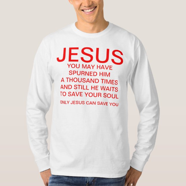 Jesus waits T-Shirt (Front)