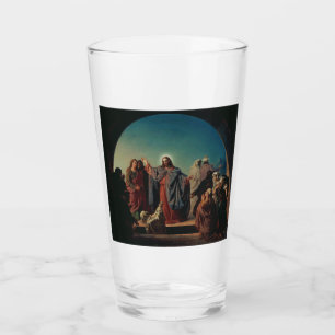 Jesus Wakes Lazarus by Robert Wilhelm Ekman Glass