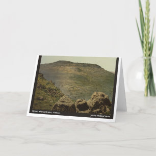 Jesus Walked Here: Mt. of Beatitudes Card