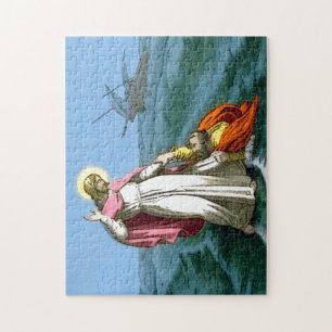 Jesus Walking on Water Jigsaw Puzzle