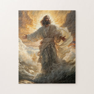 Jesus Walking On Water Puzzle