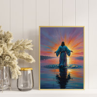 Jesus Walking On Water Religious Art