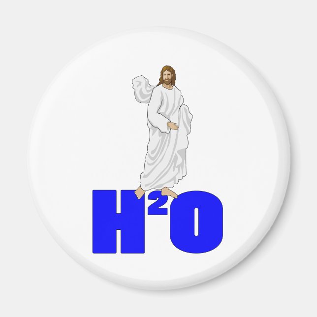 Jesus Walks on Water Magnet (Front)