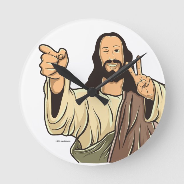 Jesus Wall Clock (Front)