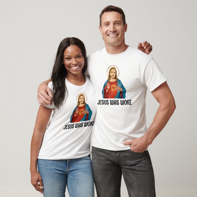 JESUS WAS WOKE WWJD T-Shirt (Unisex)