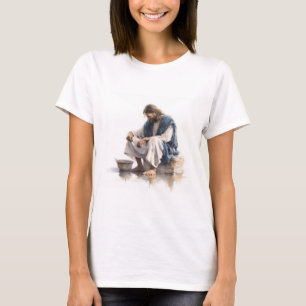 Jesus Washes His Disciples' Feet T-Shirt