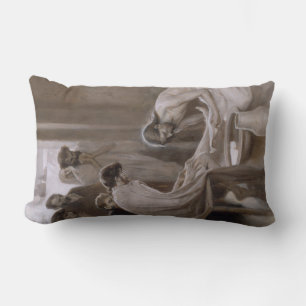 Jesus Washing the Feet of His Disciples Lumbar Cushion
