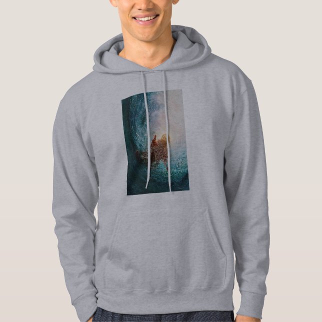 Jesus wave  hoodie (Front)