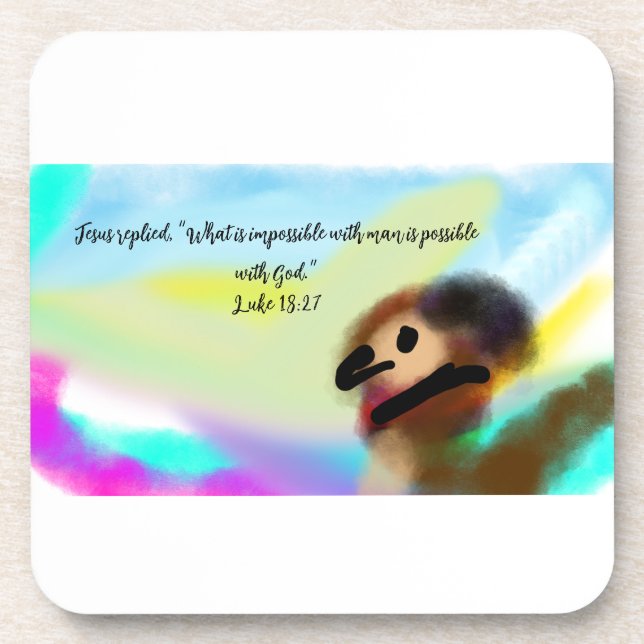 jesus way coaster (Front)