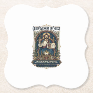 Jesus Wedding Photographer Shirt Christian Paper Coaster