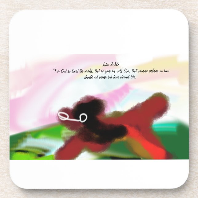 Jesus will  coaster (Front)