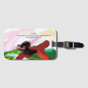 Jesus will  luggage tag