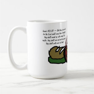 Jesus wing coffee mug