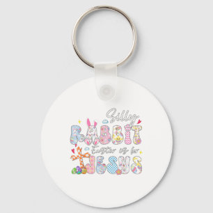 Jesus With Heart Balloon Cute Spiritual Jesus Send Key Ring