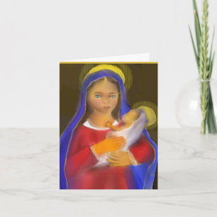 Jesus With Mary Note Card