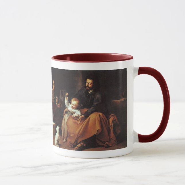 Jesus with Sparrow - Murillo, ...The Word was... Mug (Right)
