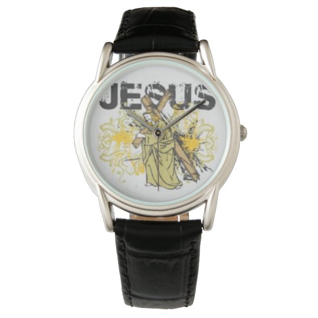 Jesus with the cross watch (Front)