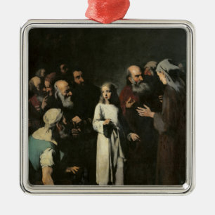 Jesus with the Doctors Metal Tree Decoration