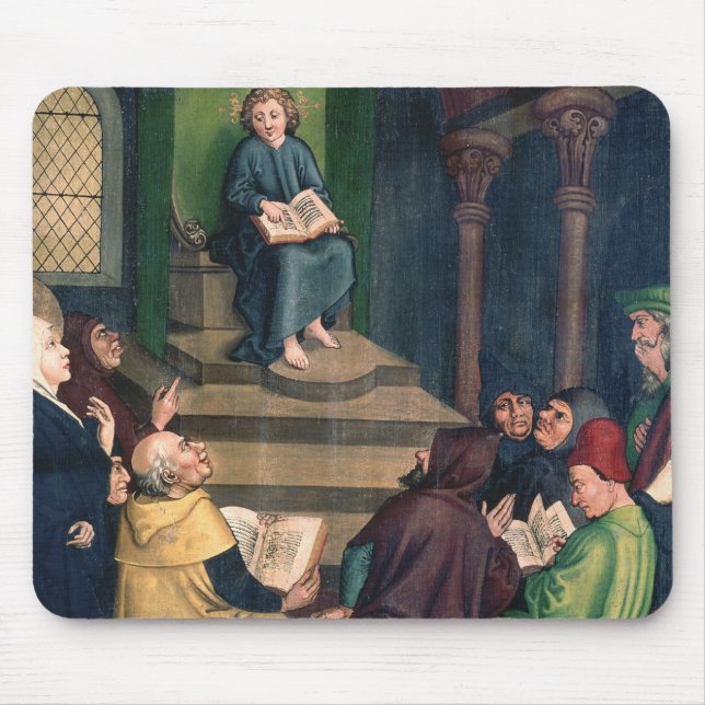 Jesus with the Doctors Mouse Pad (Front)